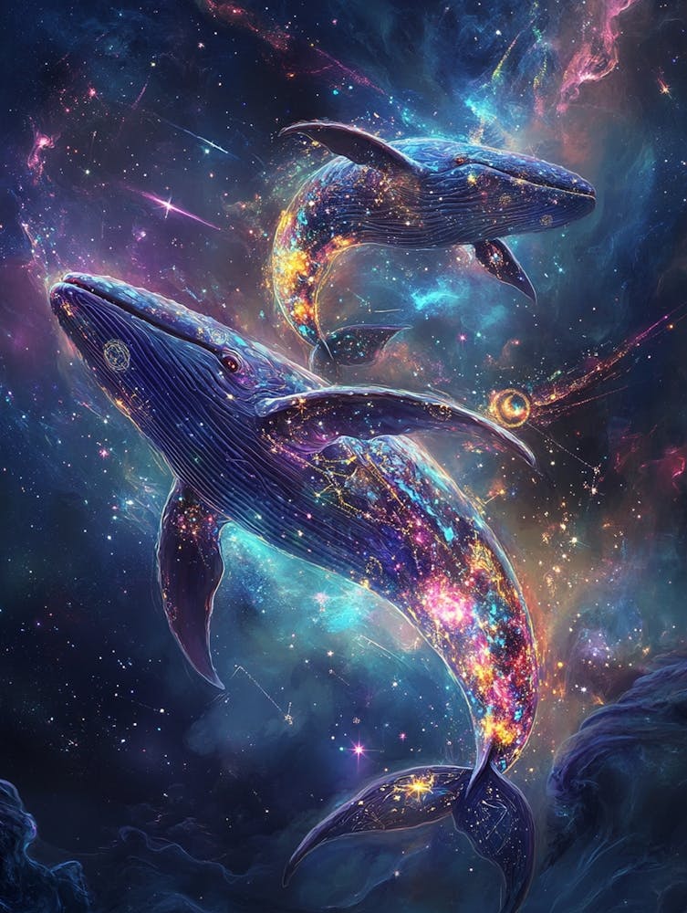 Whales In Space