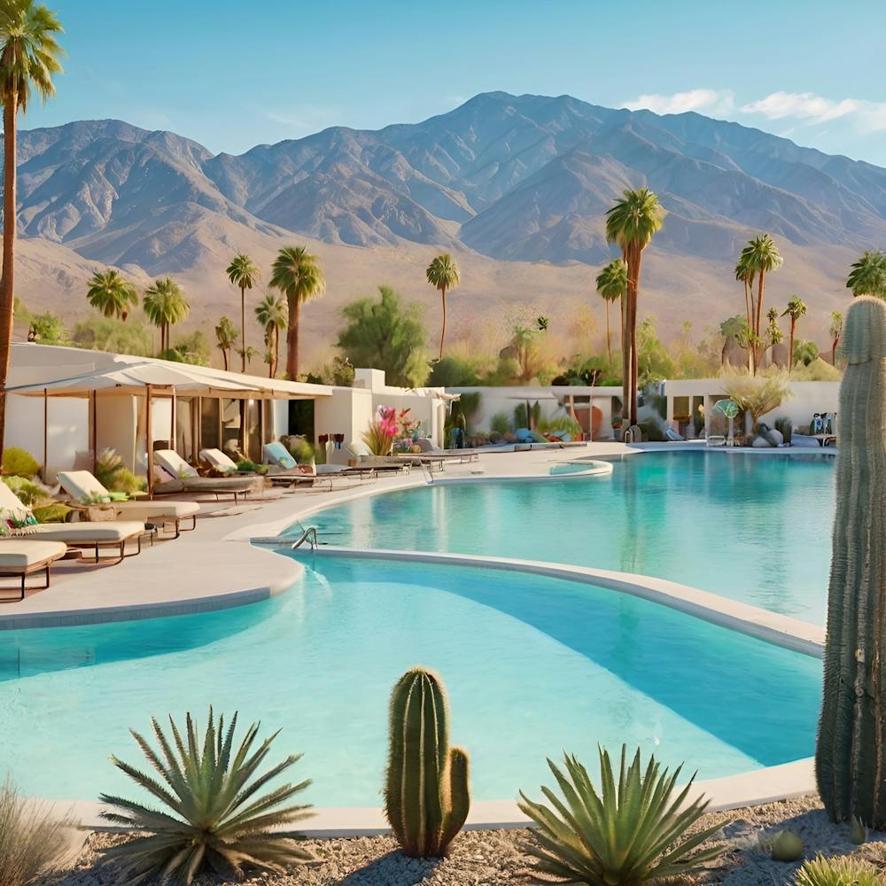 Desert Oasis Of Palm Spring