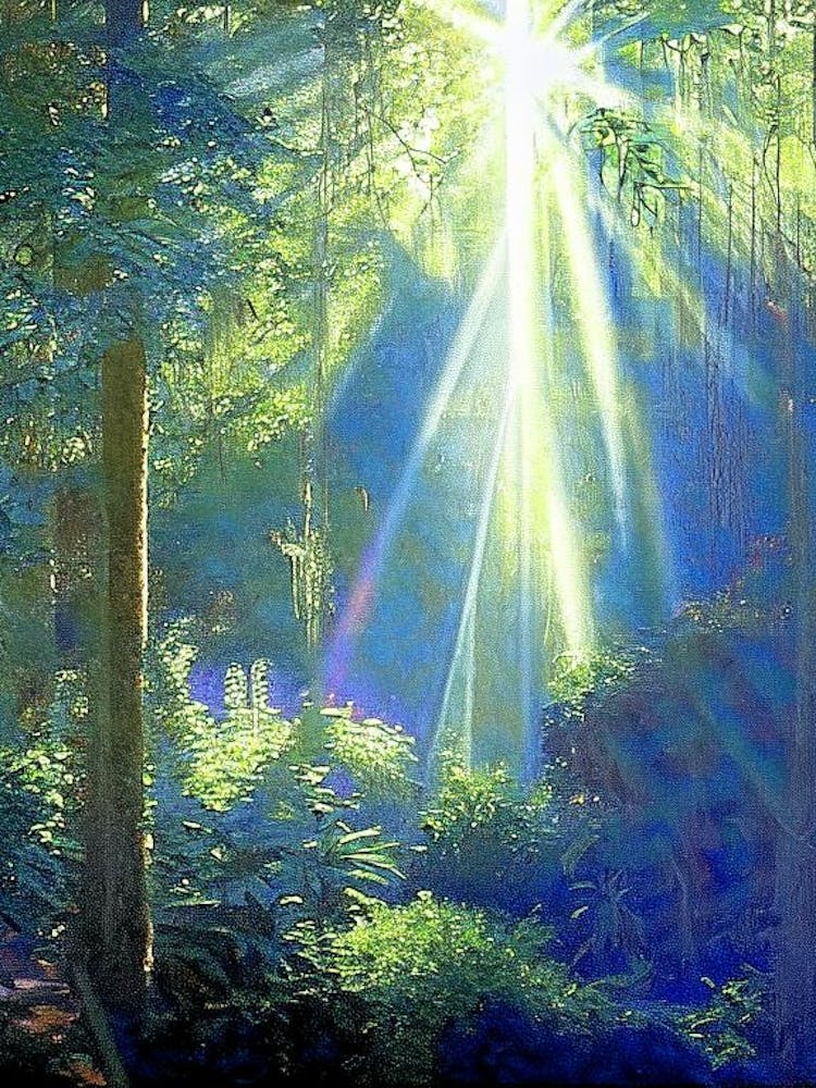 Atlanta Botanical Garden, 1, Usa Monet Style Classic Painting