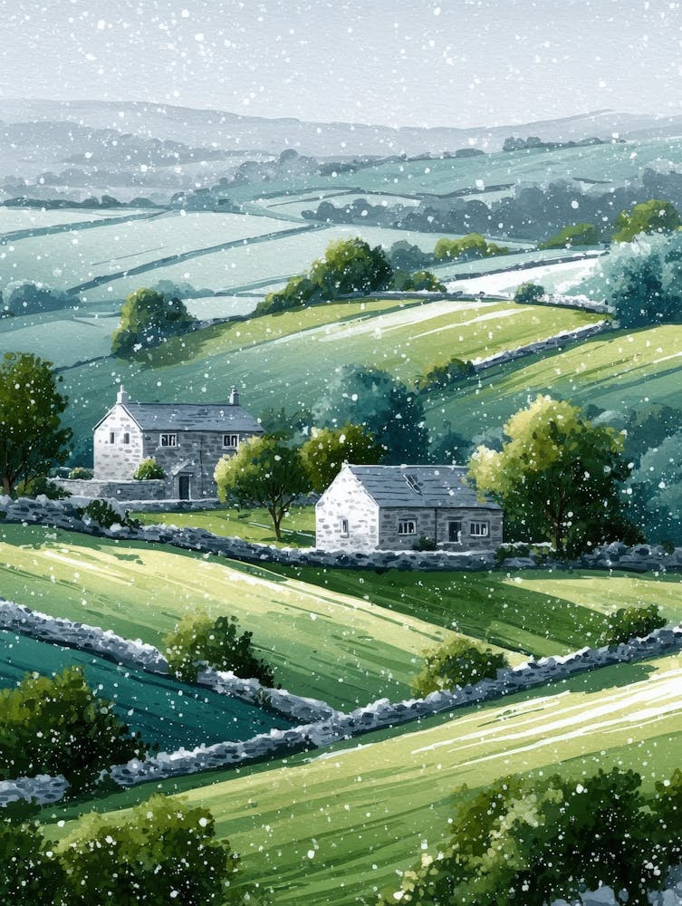 Aihrgdesign Isolated Watercolor Painting Of Countryside Lands 618b9fa9 7c9c 40a0 Ae44 D02c1cc2a46c 3