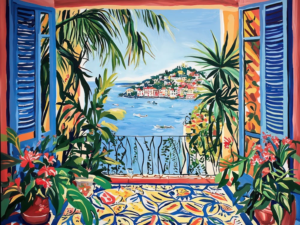 Open Window Matisse Cinqueterre