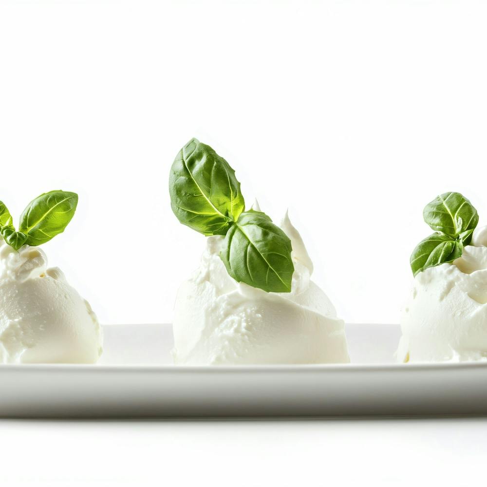 Three Cheeses On A Plate