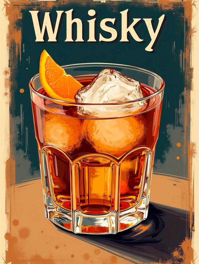 Whisky Vintage Poster 2