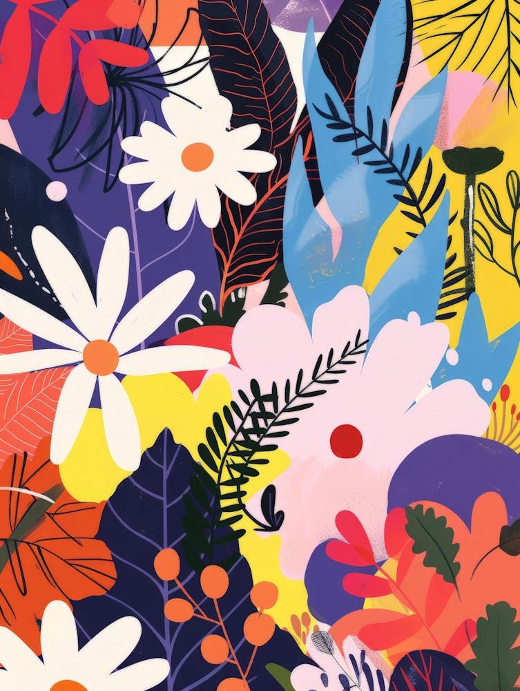 Abstract Floral Pattern 7