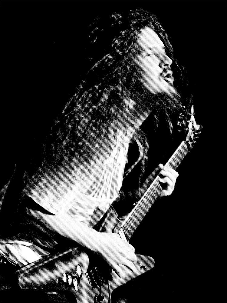 Dimebag Darrell line Art