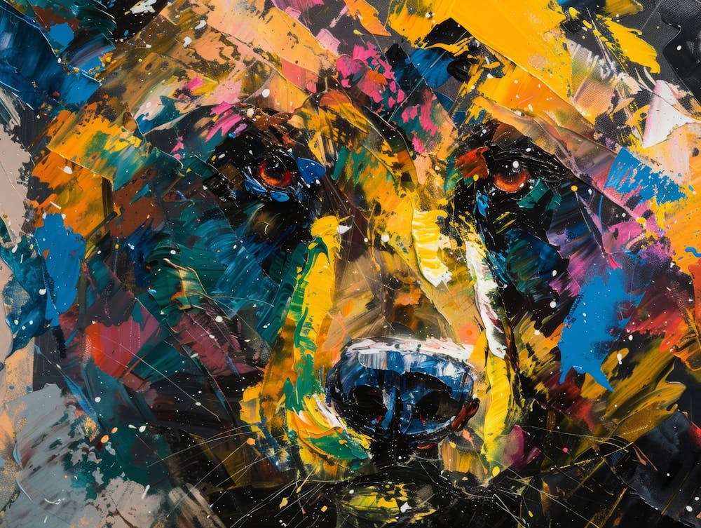Peinture d'Ours
