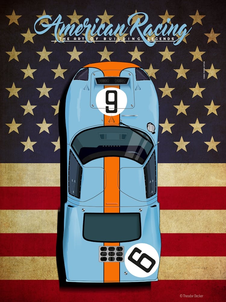 American Racing Ford GT40 No.6