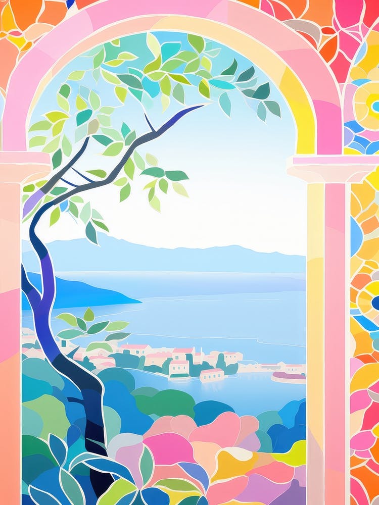 Ravello, Italy Colourful View 4