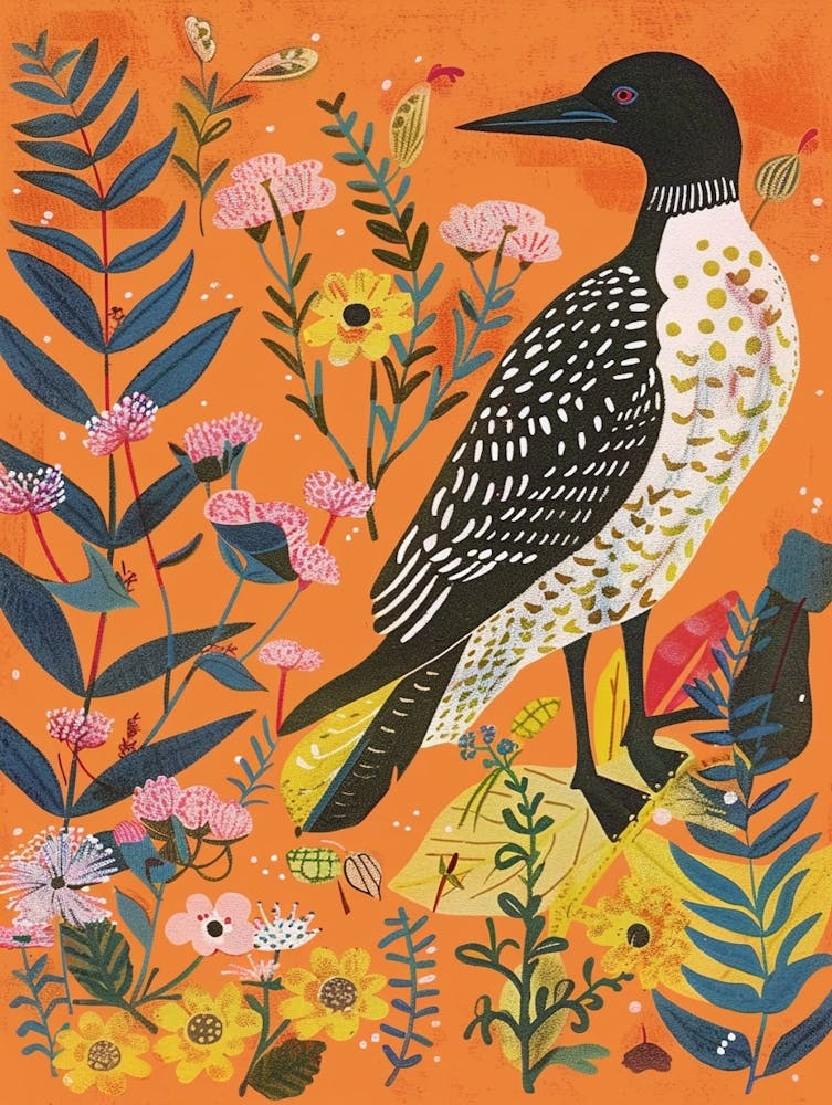 Spring Birds Loon 5