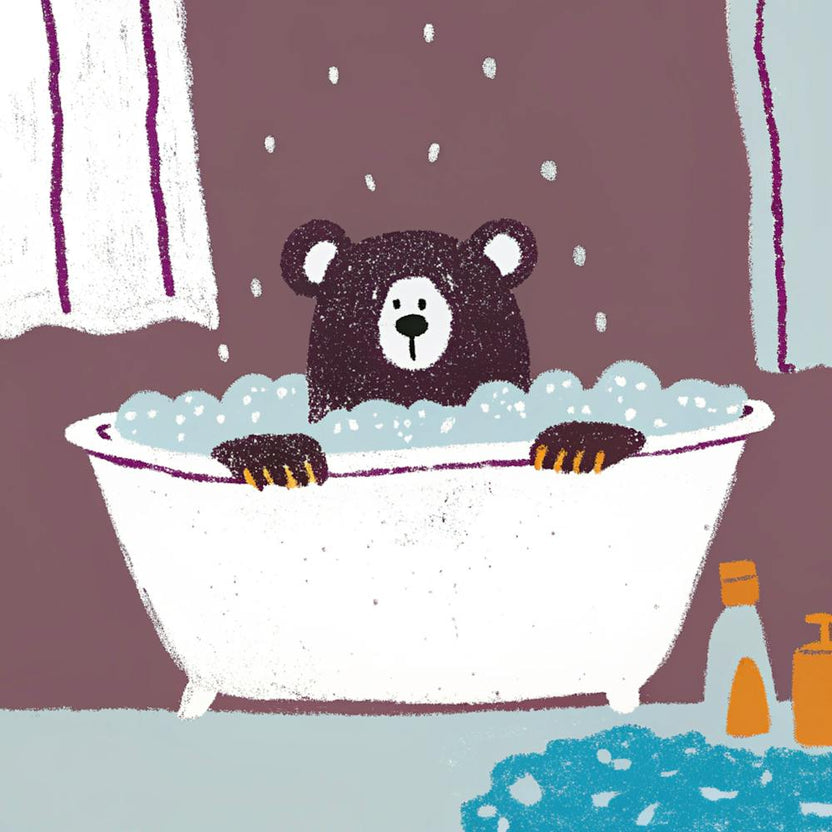 Bear In The Bath