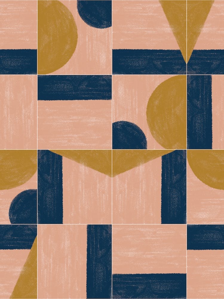 Painted Wall Tiles 01