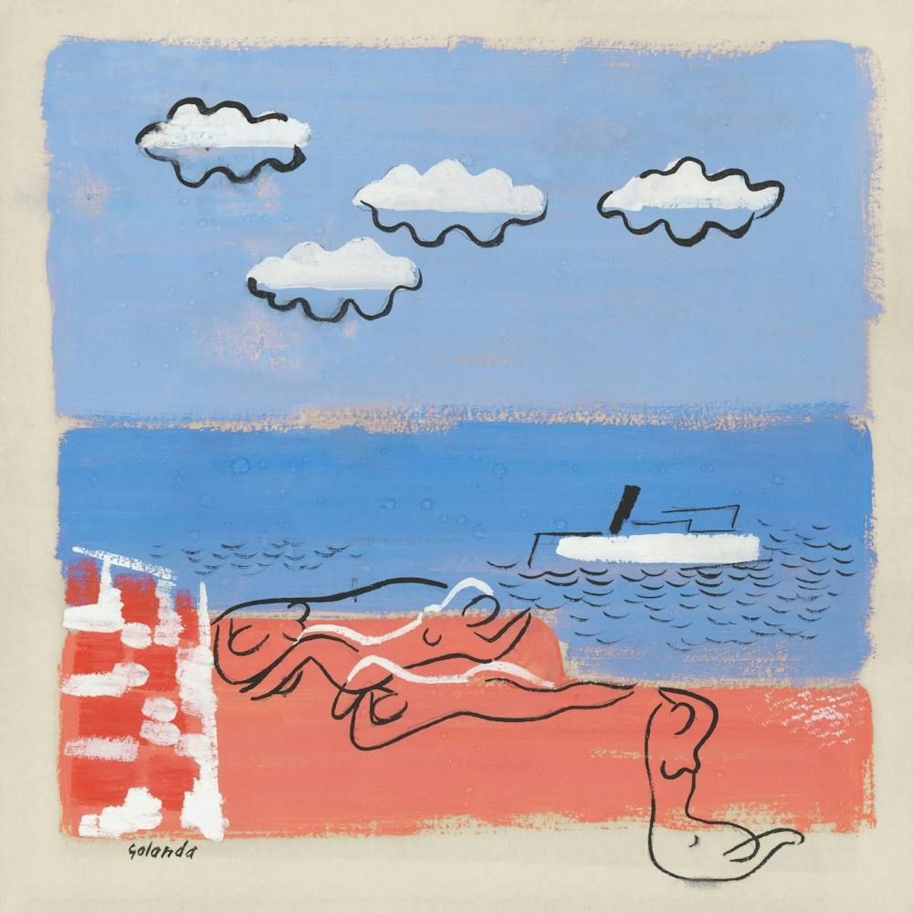 He And Sea Beach (1933 1934), Mikuláš Galanda