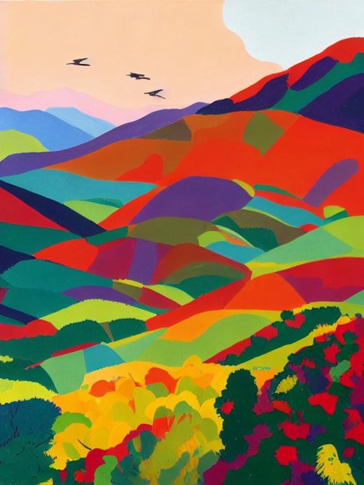 Nahuel Huapi National Park 1 Argentina Abstract Colourful