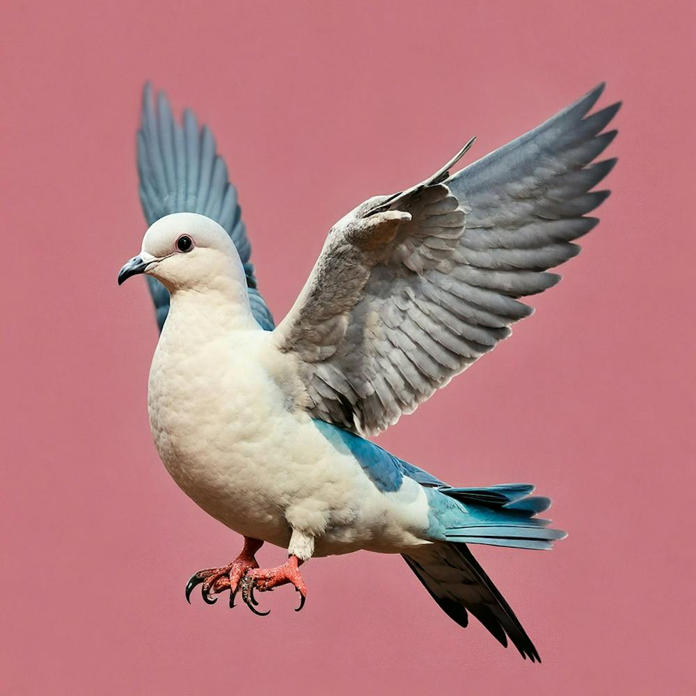 Dove In Flight