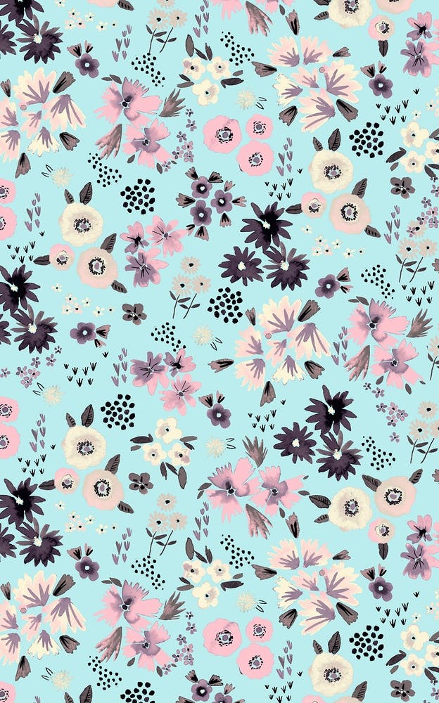 Little Flowers Pastel