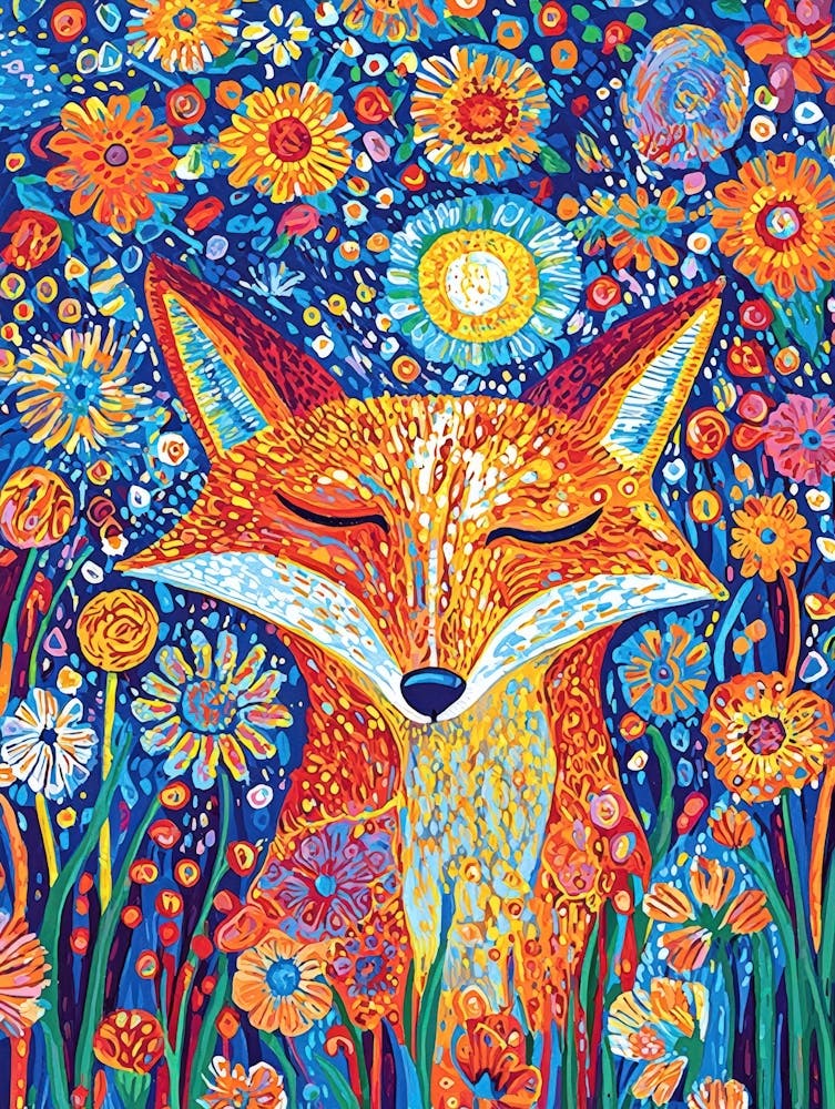 Fox In The Meadow 8