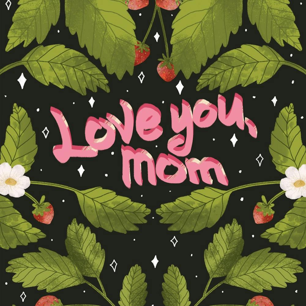 Love you mom sweet flowers