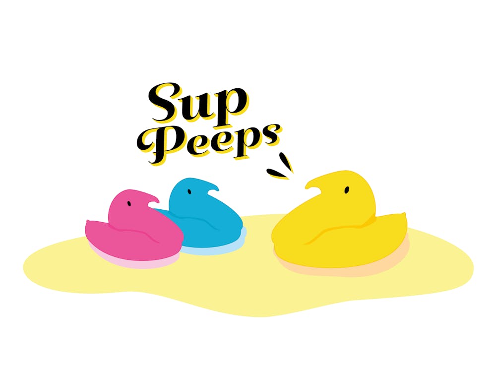 Sup Peeps Süße Frühlings-Marshmallow-Küken 1