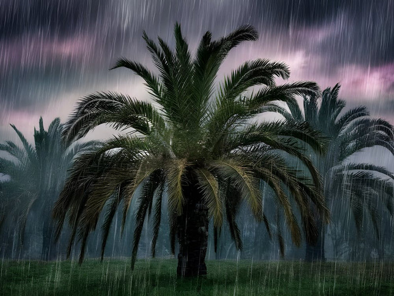 Rain in Nature Art