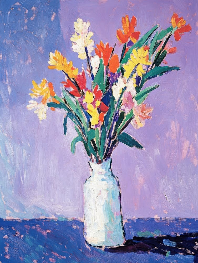 Tulpen in einer Vase 71