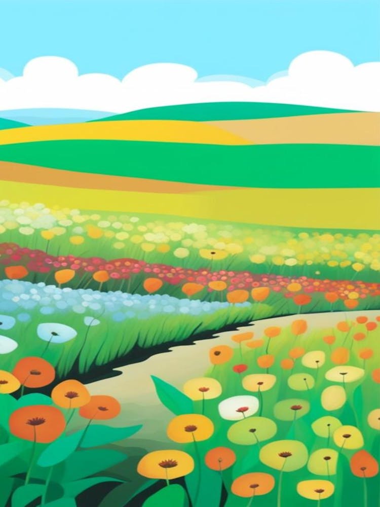 Field Of Flowers