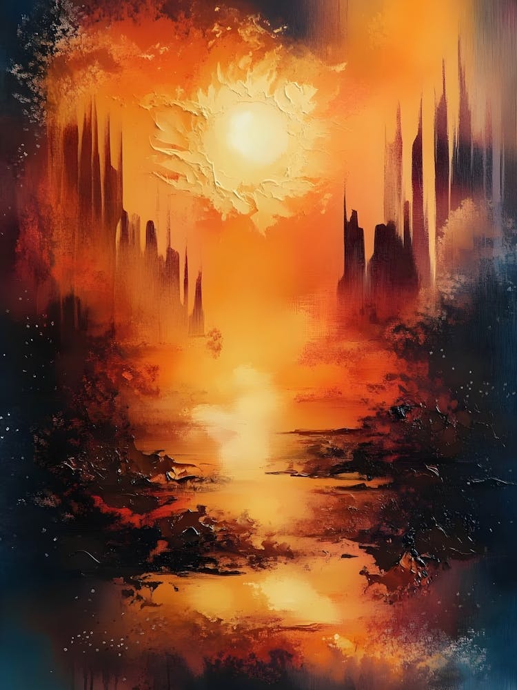 Sunset In The City
