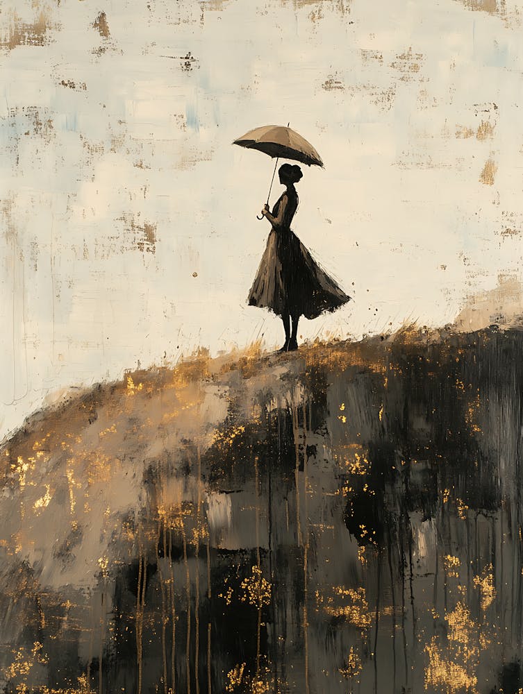 A Girl with an Umbrella 1