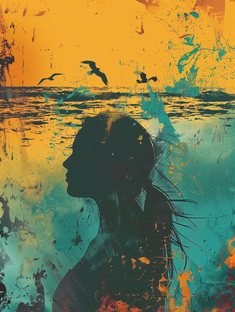 Silhouette Of A Woman 1