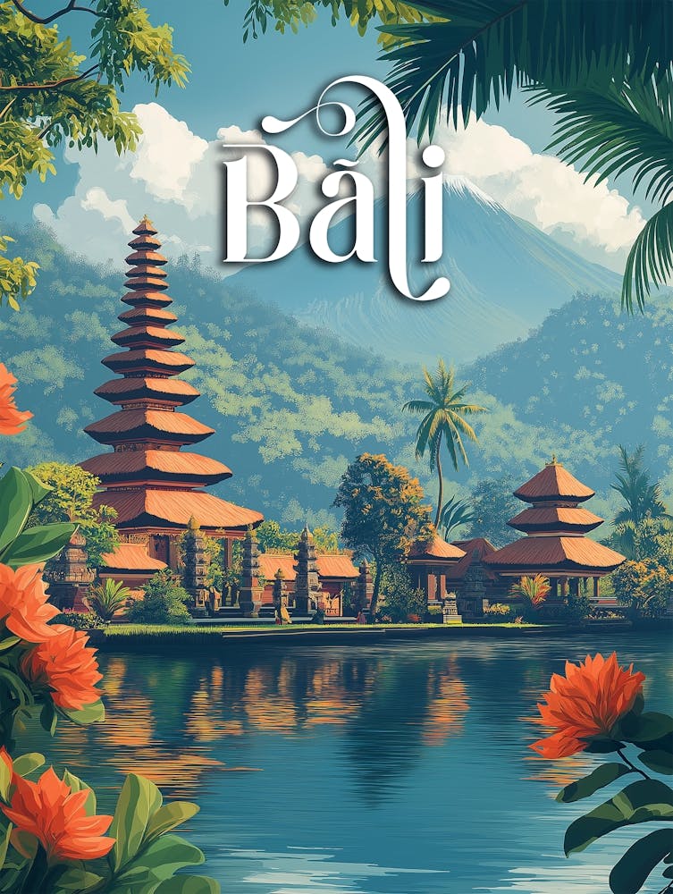 Bali Paradise: Majestic Mount Meru