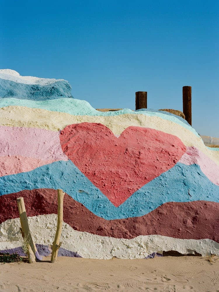 Salvation Mountain Heart on Film