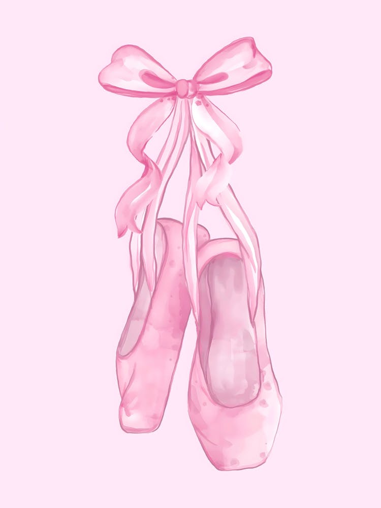 Pink Ballet Shoes 2