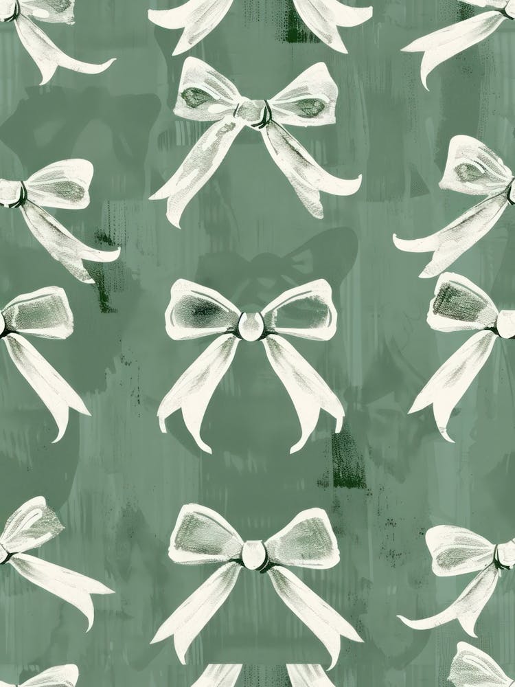 Sage Bows 4 Pattern