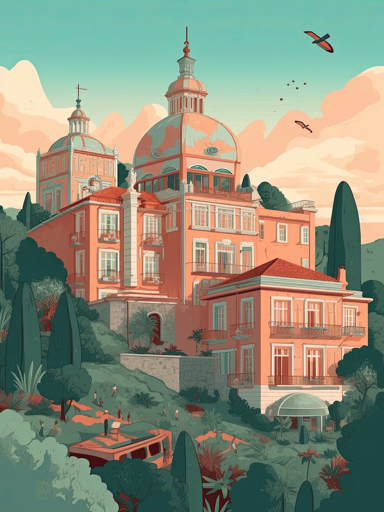 Mexico City Travel Illustration 2