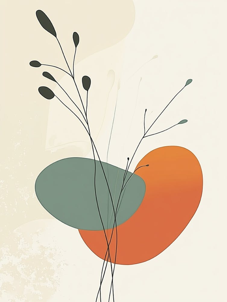 Abstrakte Blume 21