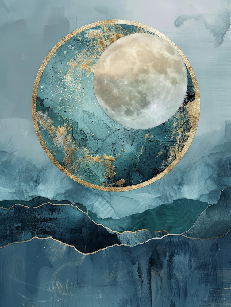 Full Moon Canvas Print 2