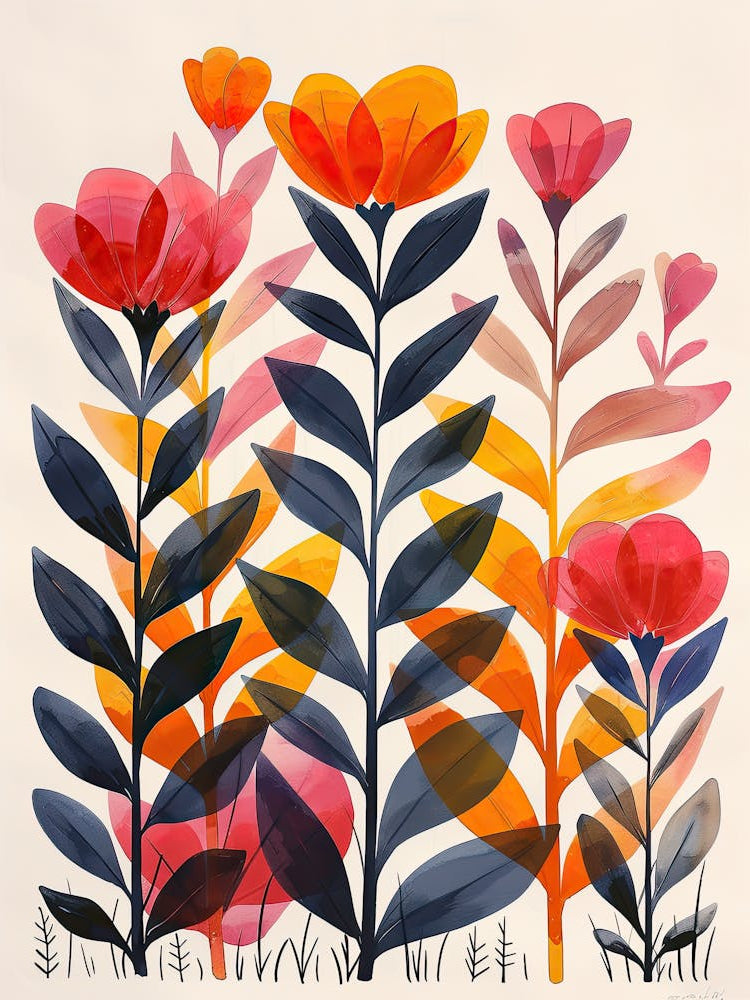 Serene Vibes Matisse Style