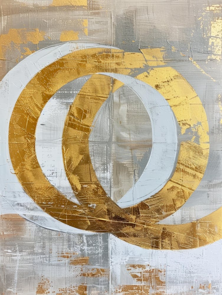 Gold Circles 10