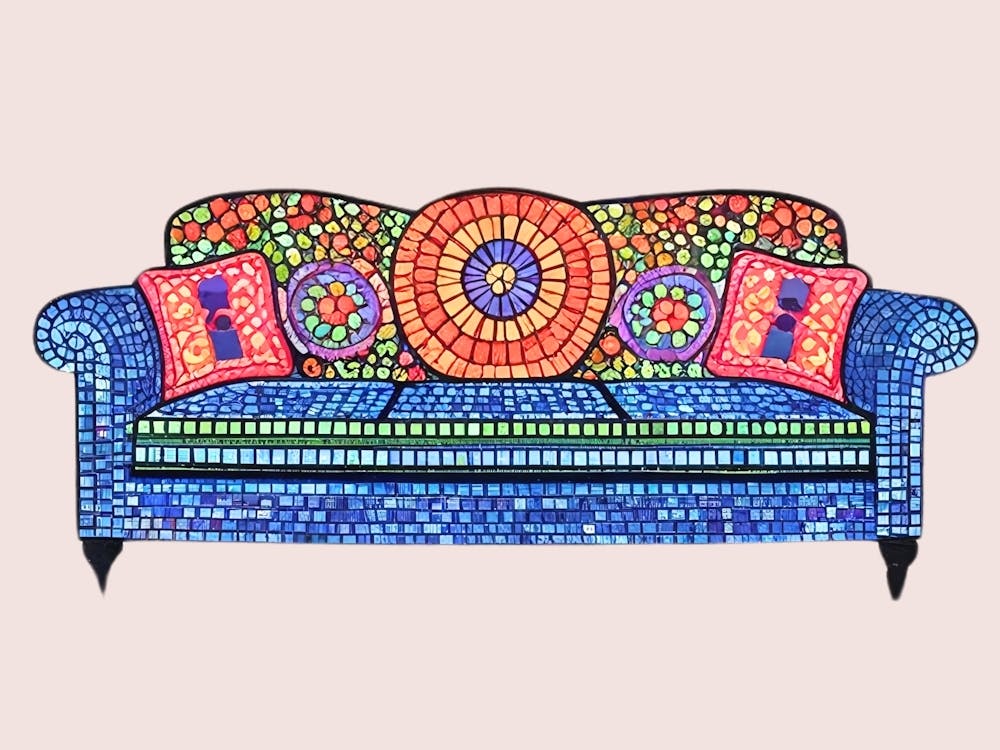 Mosaic Couch 1