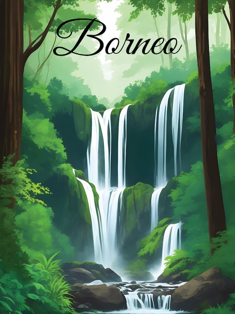 Borneo Dschungel