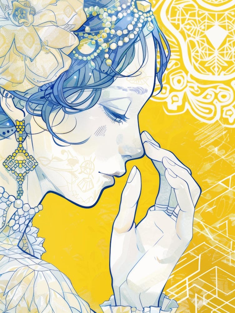 Girl With Pearls