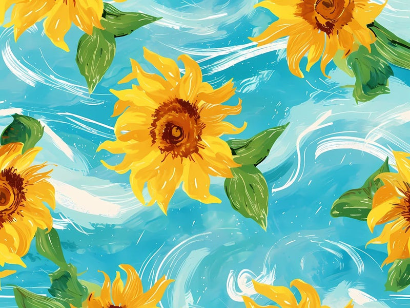 Sunflowers On The Water 2