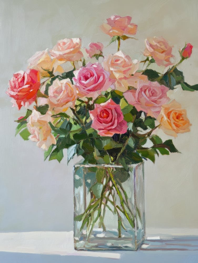 Roses In A Vase 14