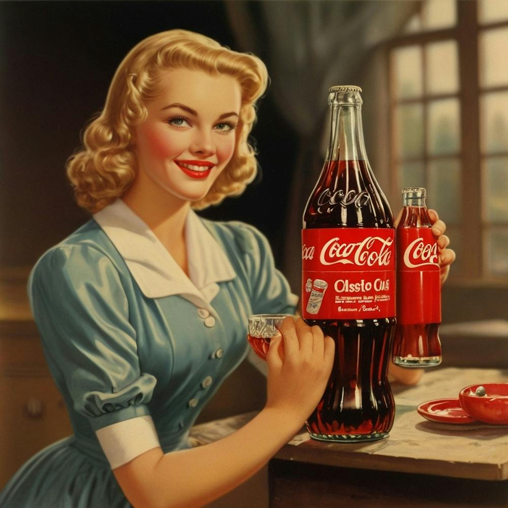 Default Default Vintage And Retro Coca Cola Advertising Aestet 3 (1)