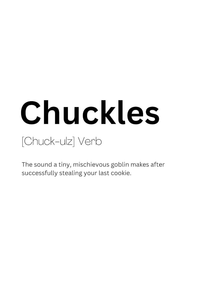 Chuckles Definition Meaning