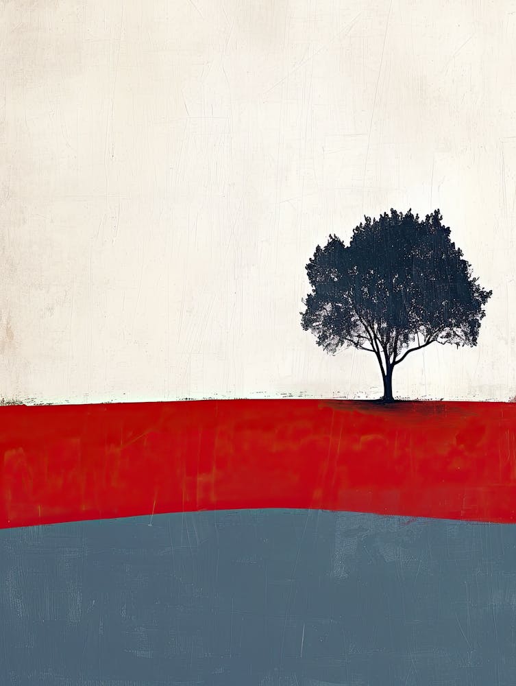 Einsamer Baum, Minimalismus 2