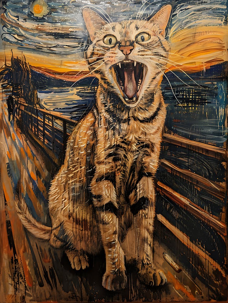 Fantastic Cat Screaming 6