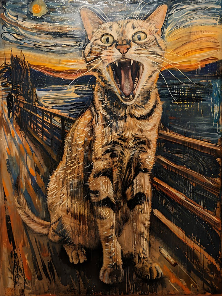 Fantastic Cat Screaming 6