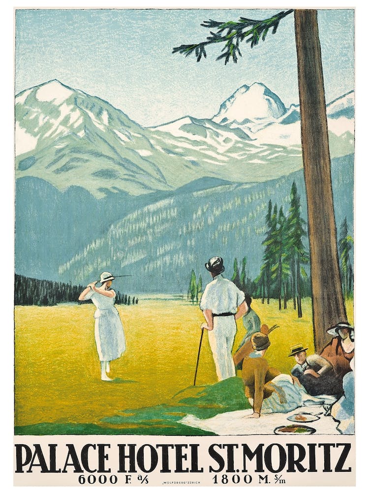 Palace Hotel At St Moritz