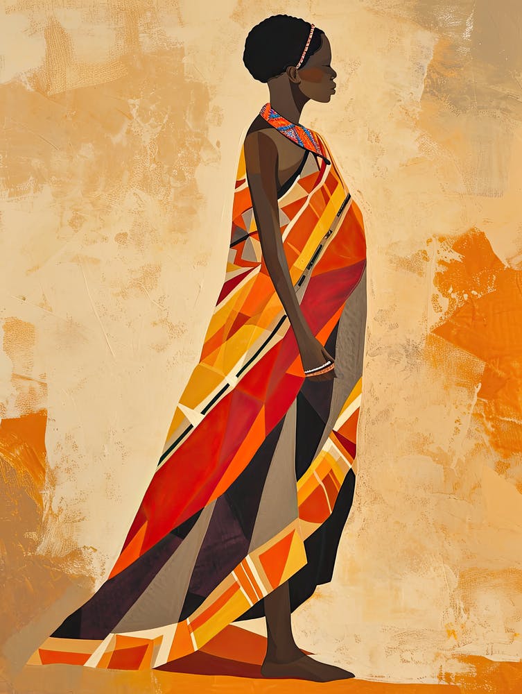 Entwirrte Frau |The African Woman Series