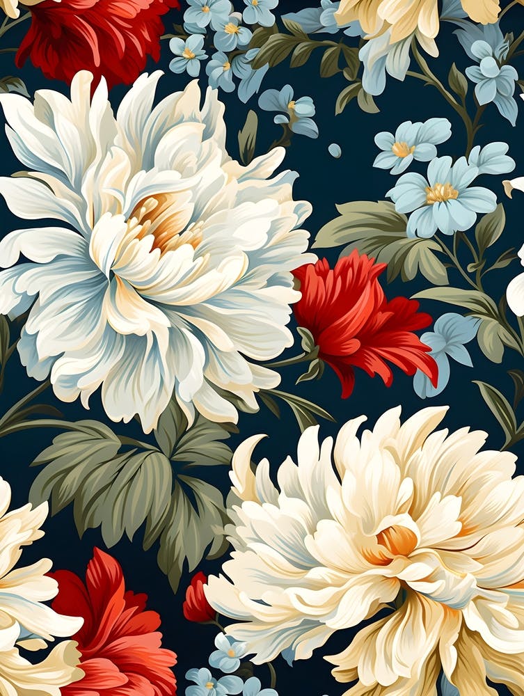 Floral Tile 3